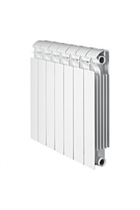 Global STYLE PLUS 500 8 секций радиатор биметаллический боковое подключение (белый RAL 9010)
